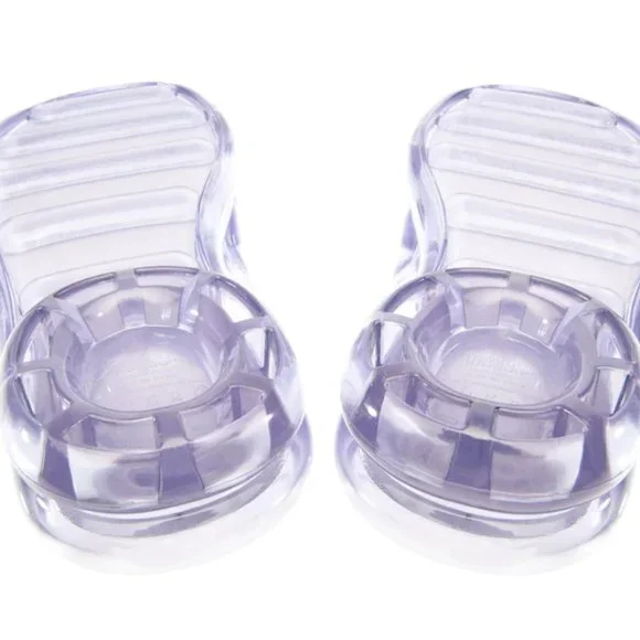 Melissa x Telfar Jelly Slide - Clear (women's sizing)
